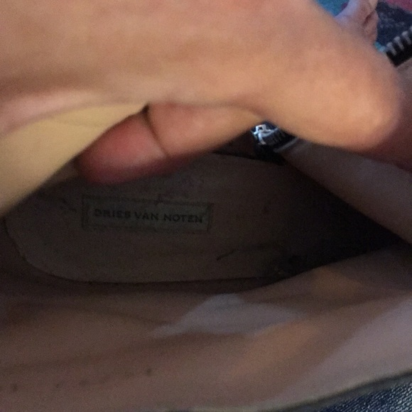 Dries Van noten black boots 381/2 - Picture 3 of 6